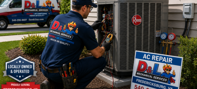 AC Repair in Fredericksburg VA
